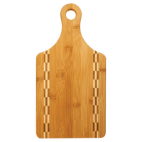 Bamboo Cutting Board With Inlay