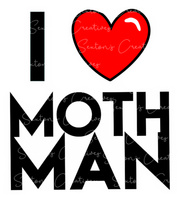 I love Mothman Sticker