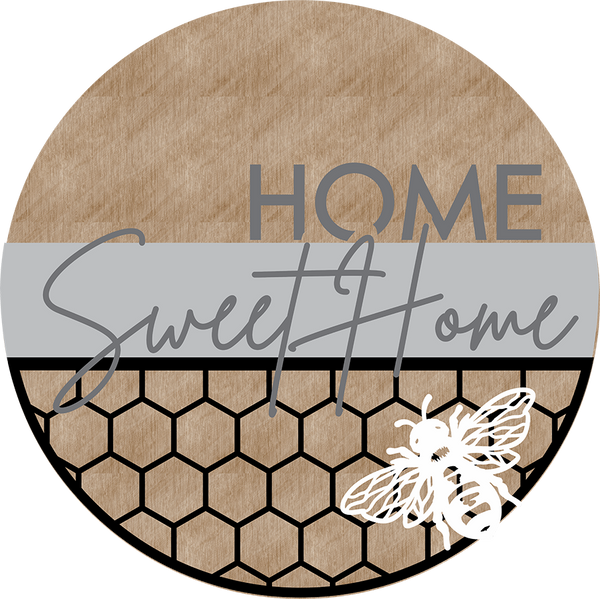 Honey Bee Round Sign